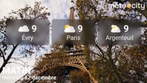 Bulletin météo Île-de-France du mercredi 17 décembre 2025