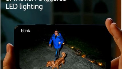 Blink Outdoor 4 Floodlight Camera Wireless Smart Security Camera