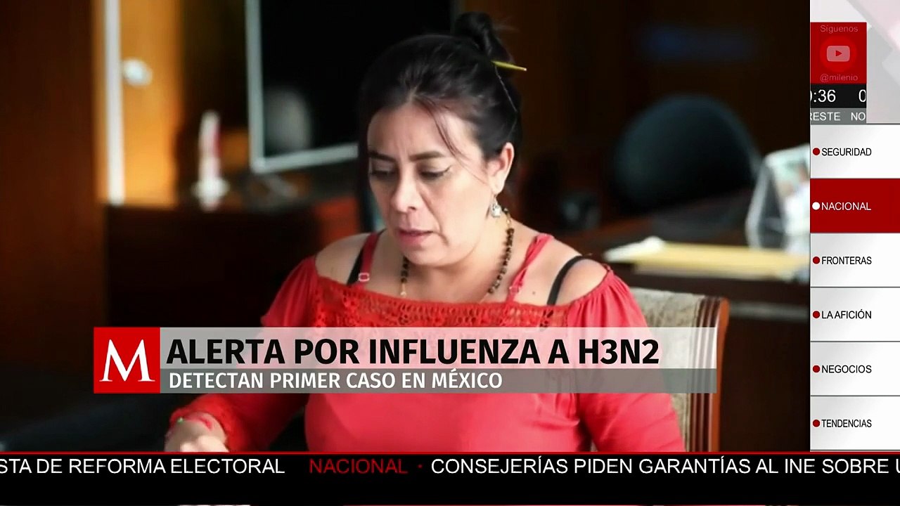 Roxana Trejo explica la variante H3N2, conocida como “súper gripa”