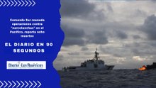 Comando Sur reanuda operaciones contra "narcolanchas" en el Pacífico, reporta ocho muertos | El Diario en 90 segundos