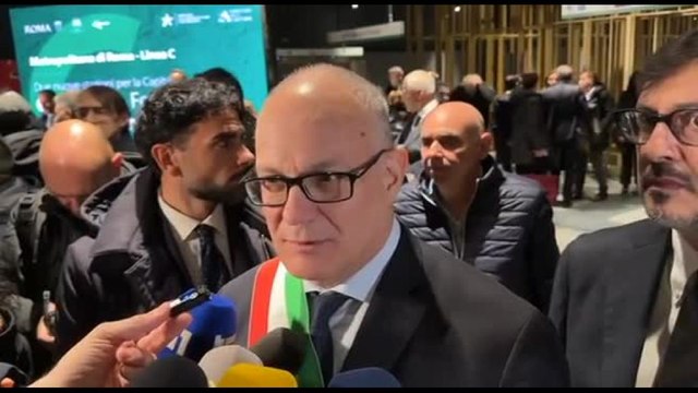 Roma, Gualtieri inaugura Metro C: Stazioni-museo più belle al mondo