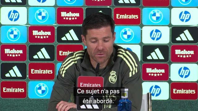 Xabi Alonso : Mbappé et le record de Ronaldo ? Nous n'en avons pas discuté