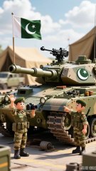 Tiny Soldiers Repair a Pakistan Army Tank! 🇵🇰✨