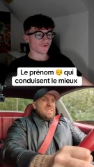 Le prénom 👦 qui conduisent le mieux #prénom #prenom #conduite #voiture