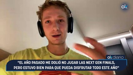 Martín Landaluce, el tenista sin redes sociales que lee a Séneca y hace boxeo: "Me ayuda a relativizar en la pista"