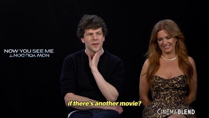 Jesse Eisenberg And Isla Fisher Told Me All About THAT Cameo At The End Of 'Now You See Me: Now You Don’t'