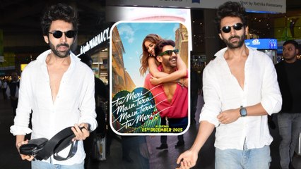 Tu Meri Main Tera Main Tera Tu Meri Star Kartik Aaryan Gets Snapped At The Mumbai Airport!