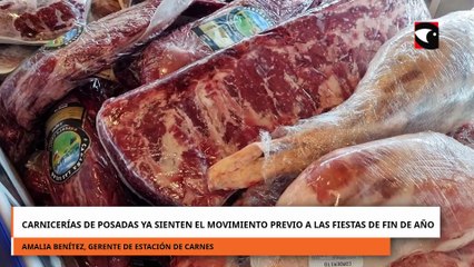 Las carnicerías de Posadas ya sienten el movimiento previo a las fiestas de fin de año