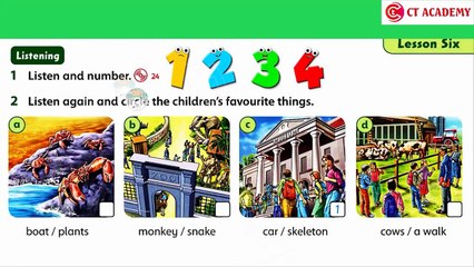 FAMILY AND FRIENDS 4 - Unit 3: THE DINOSAUR MUSEUM