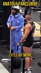 Who is this Warmup？😆#anatoly #fitness #gym