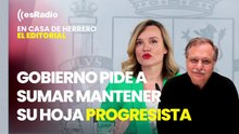 Editorial Luis Herrero: El Gobierno insta a Sumar a seguir su hoja de ruta progresista