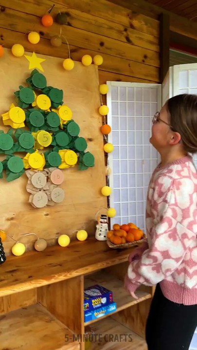 DIY Christmas Countdown with 24 Surprises #5MinuteBeat
