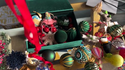 ASMR Decorating the Tree 🎄 Festive