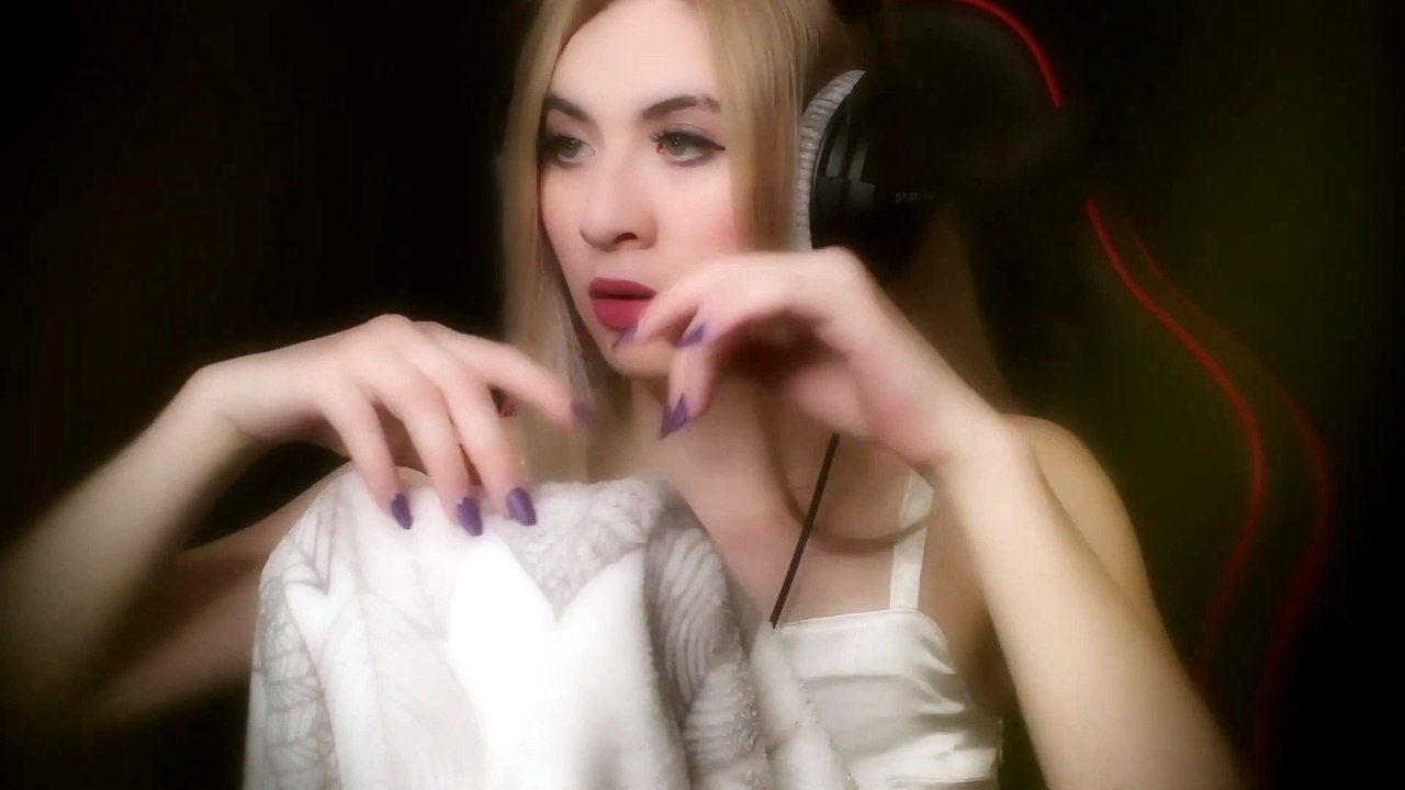 ASMR Soft Singing & Fireplace Sounds