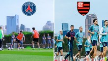 Copa Intercontinental: así entrenan PSG y Flamengo para la gran final