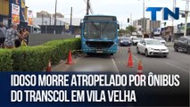 Idoso morre atropelado por ônibus do Transcol em Vila Velha