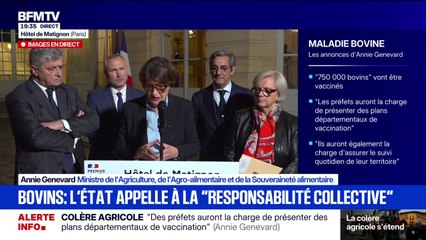 Colère des agricultures: Annie Genevard annonce un fonds de soutien de plus 10 millions d'euros pour "les petits éleveurs"