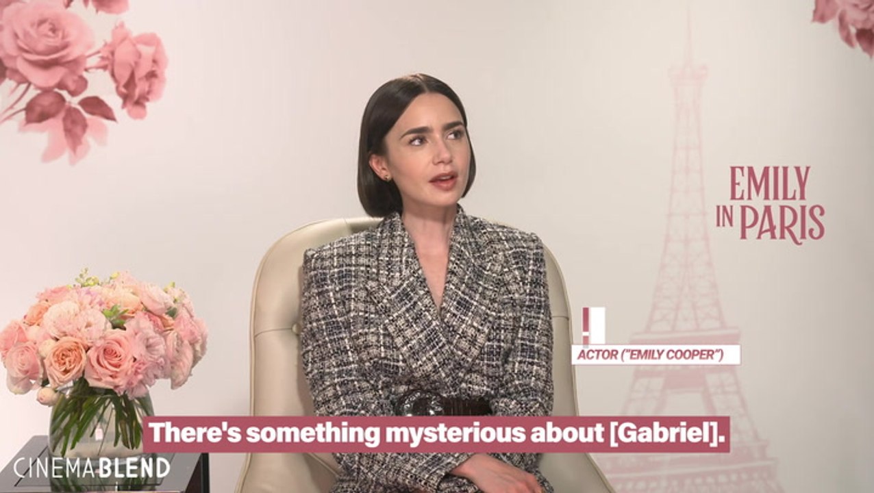 'Emily In Paris'' Lily Collins Finally Explains What Draws Emily To Gabriel Every Season, And I Totally Understand The Relationship Better Now
