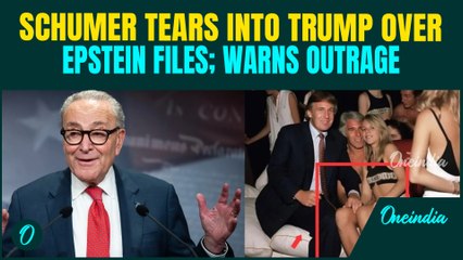 US BREAKING: Chuck Schumer Presses Trump, DOJ to Release All Epstein Data | ‘What is Trump hiding?’