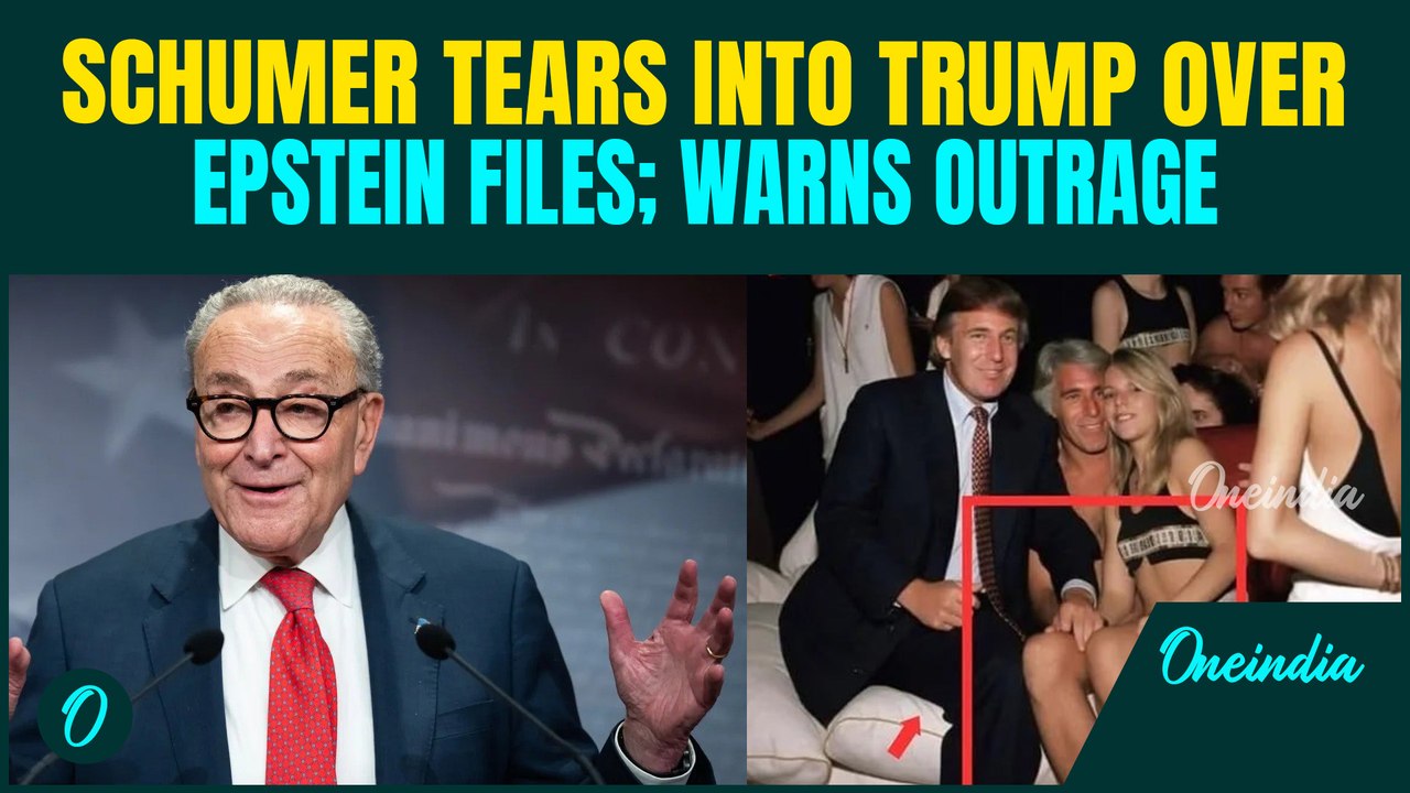 US BREAKING: Chuck Schumer Presses Trump, DOJ to Release All Epstein Data | ‘What is Trump hiding?’
