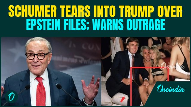 US BREAKING: Chuck Schumer Presses Trump, DOJ to Release All Epstein Data | ‘What is Trump hiding?’