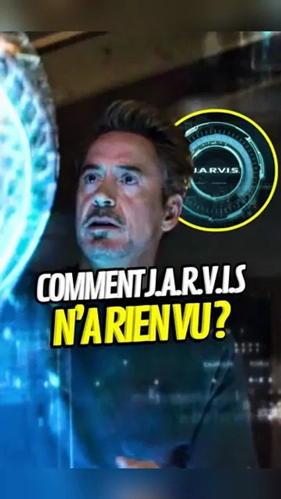 Pourquoi J.A.R.V.I.S ne fait rien ? #avengersendgame #marvel #onregardequoi #tonystark #avengersdoomsday