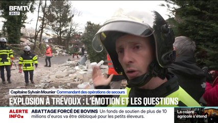 Explosion à Trévoux: après l'émotion, les premières interrogations
