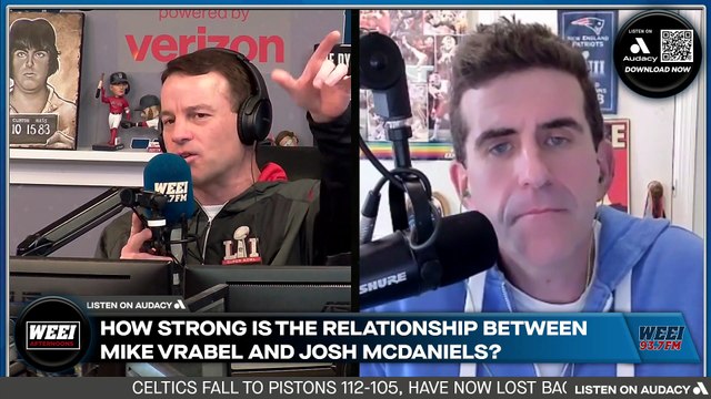 WEEI Afternoons: How strong is the relationship between Mike Vrabel and Josh McDaniels?