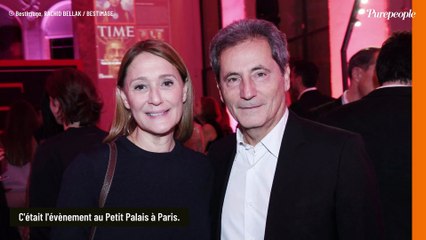 Daniela Lumbroso de sortie avec son puissant mari Eric Ghebali et leur fille Carla pour célébrer un événement à Paris