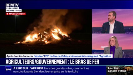 Dermatose nodulaire contagieuse: “C’est très important de respecter la science, de respecter les éleveurs et le protocole”, martèle Agnès Pannier-Runacher