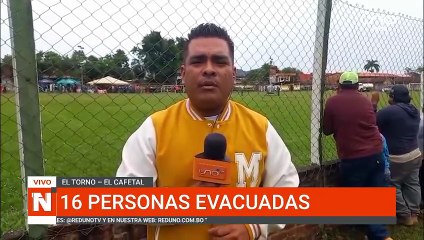 PERSONAS EVACUADAS EN EL TORNO