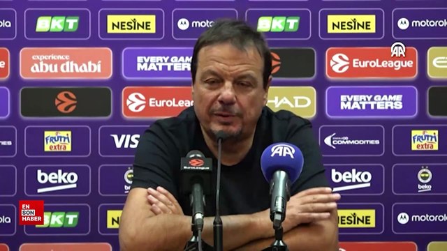 Ergin Ataman’dan Fenerbahçe tribünlerine tepki