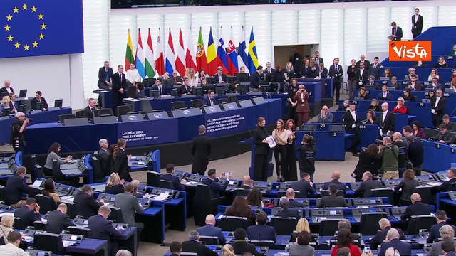 Premio Sacharov Parlamento Ue 2025 a due giornalisti in carcere in Georgia e Bielorussia