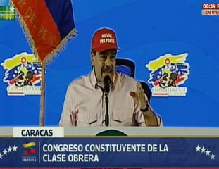 Presidente Maduro: Debemos consolidar el proceso popular constituyente del país y la clase obrera