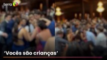 Formatura de ensino médio acaba em briga por letra de música que faz apologia ao estupro