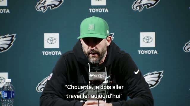 Philadelphia Eagles - Sirianni : Le plaisir, c'est le plus important