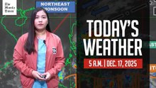 Today's Weather, 5 A.M. | Dec. 17, 2025