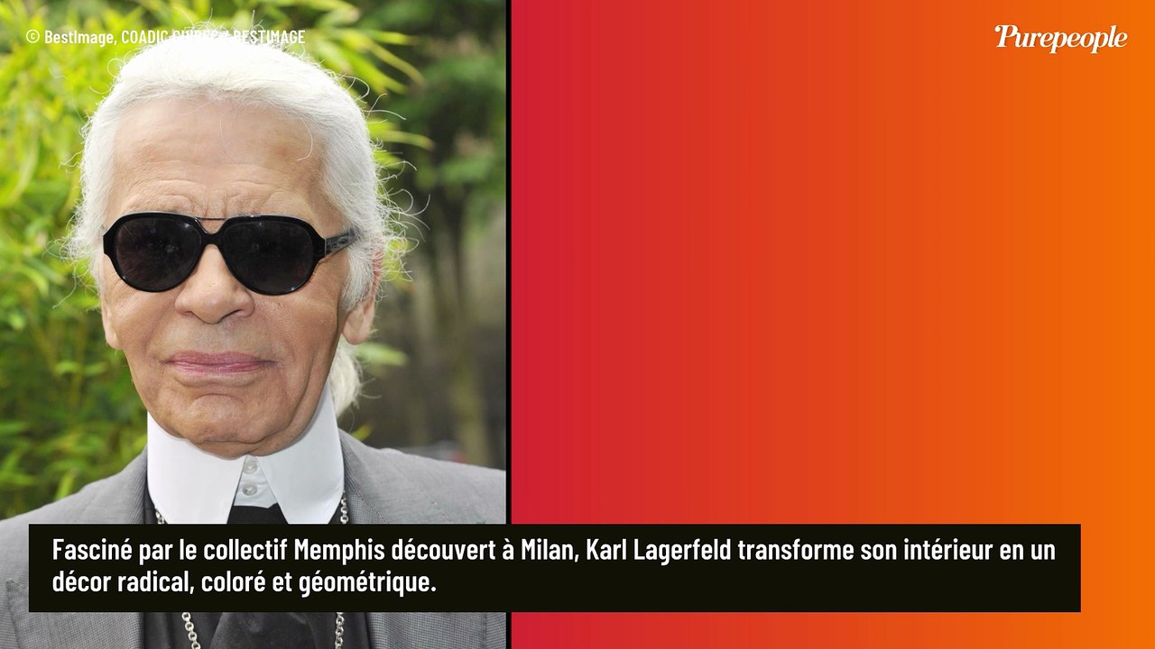 Karl Lagerfeld : son appartement à Monaco, un palace avec vue sur la Méditerranée dans une tour de 27 étages