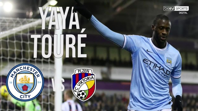Manchester City Star Yaya Touré Scores vs Viktoria Plzen Champions League 2013 | Best Champions League Goals