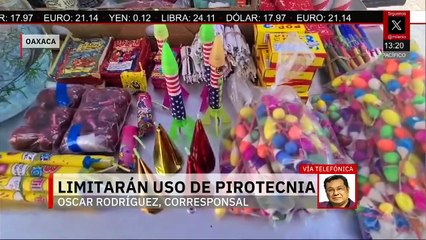 En Oaxaca restringen uso de pirotecnia y activan operativos con Guardia Nacional