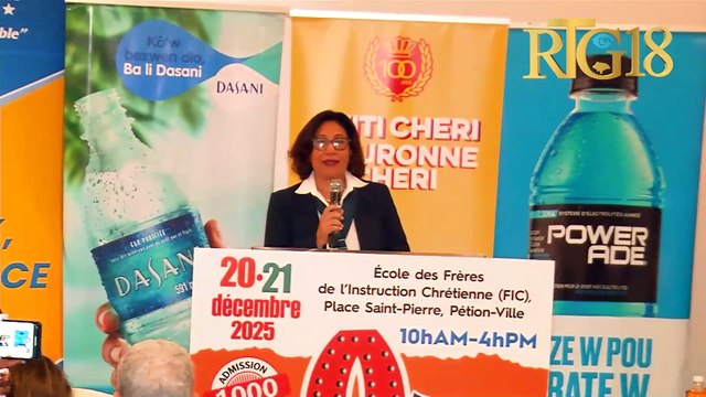 Lansman 19èm edisyon Foire Artisanat en Fête, 20, 21 Déc, FIC PV.