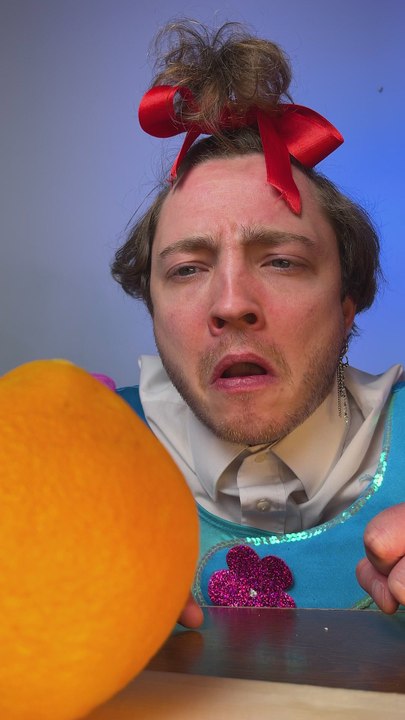 Can you handle this orange spit revenge? 🍊😡 #FoodPrank