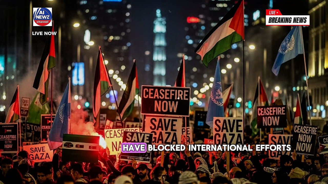 Gaza War China Blames US
