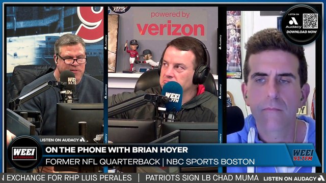 WEEI Afternoons: Brian Hoyer on the importance of having a No.1 WR
