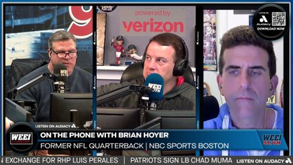WEEI Afternoons: Brian Hoyer on the importance of having a No.1 WR