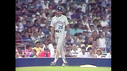 Ken Griffey Jr. (SEA) hits his first career grand slam vs. the Yankees (7/23/91)