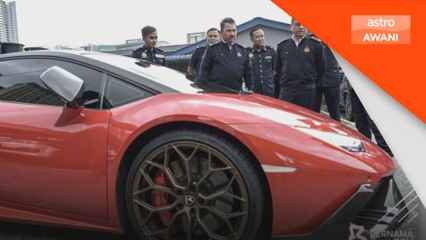 Lamborghini RM4 juta antara 78 kenderaan mewah disita JPJ dalam Ops Luxury