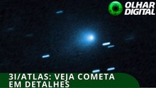 Hubble captura nova imagem do 3I/ATLAS