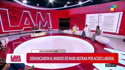 DENUNCIARON AL MARIDO DE MARU BOTANA POR ACOSO