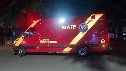 Ciclista se envolve em acidente e Siate é acionado no Bairro São Cristóvão